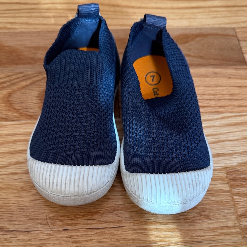 Cat & Jack Navy Blue Kids Slip-On Sneakers
